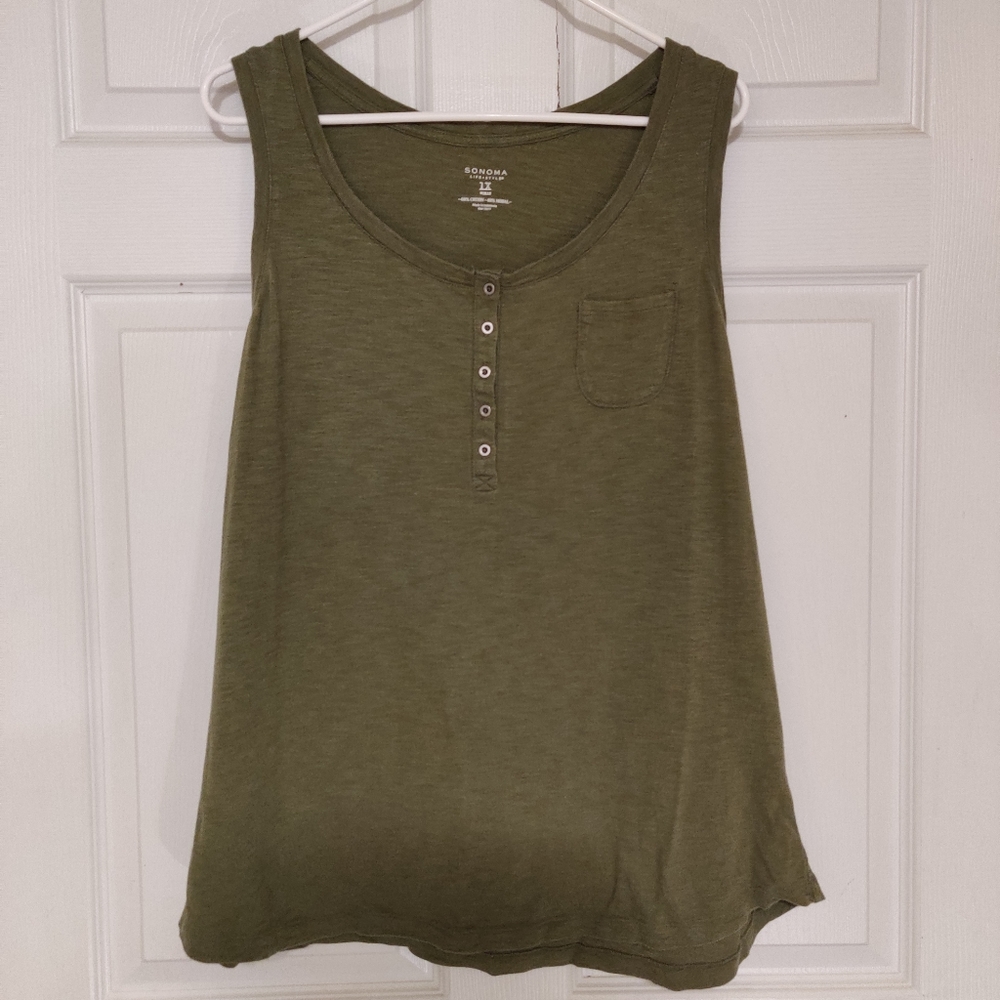 **3 for $15** Sonoma Lifestyle Tank Top